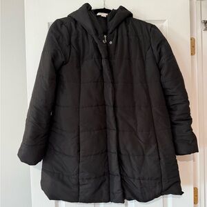 Motherhood Black Puffer Jacket